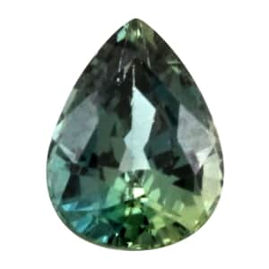 AAAA Australian Teal Sapphire (Pear 7x5 mm) 0.80 ctw