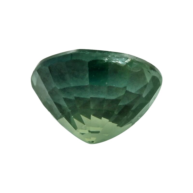 AAAA Green Sapphire (Rnd 6 mm) 0.80 ctw