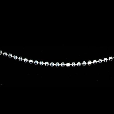 Sterling Silver Necklace 24 Inches 2.60 g