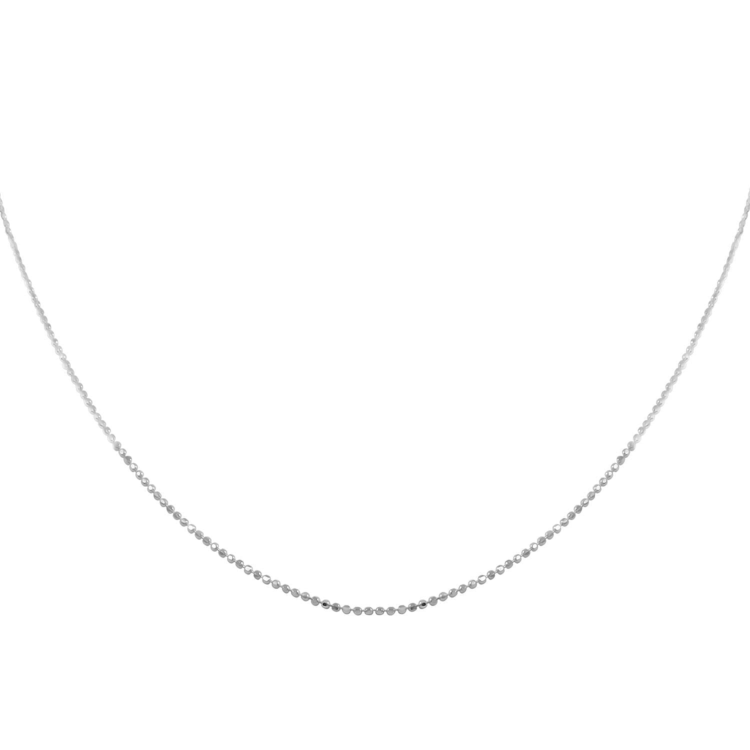 Sterling Silver Necklace 24 Inches 2.60 g