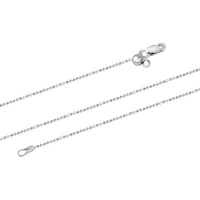 Sterling Silver Necklace 24 Inches 2.60 g