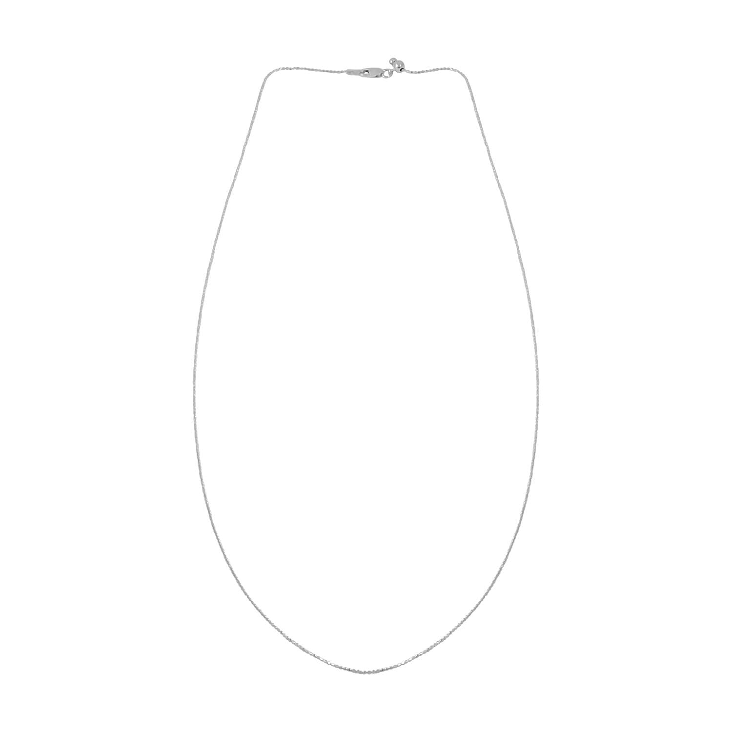Sterling Silver Necklace 24 Inches 2.60 g