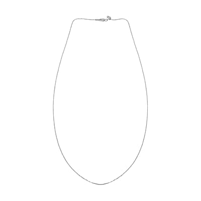 Sterling Silver Necklace 24 Inches 2.60 g