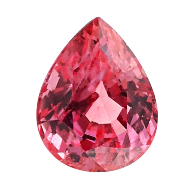 AAAA Padparadscha Sapphire (Pear) 1.50 ctw