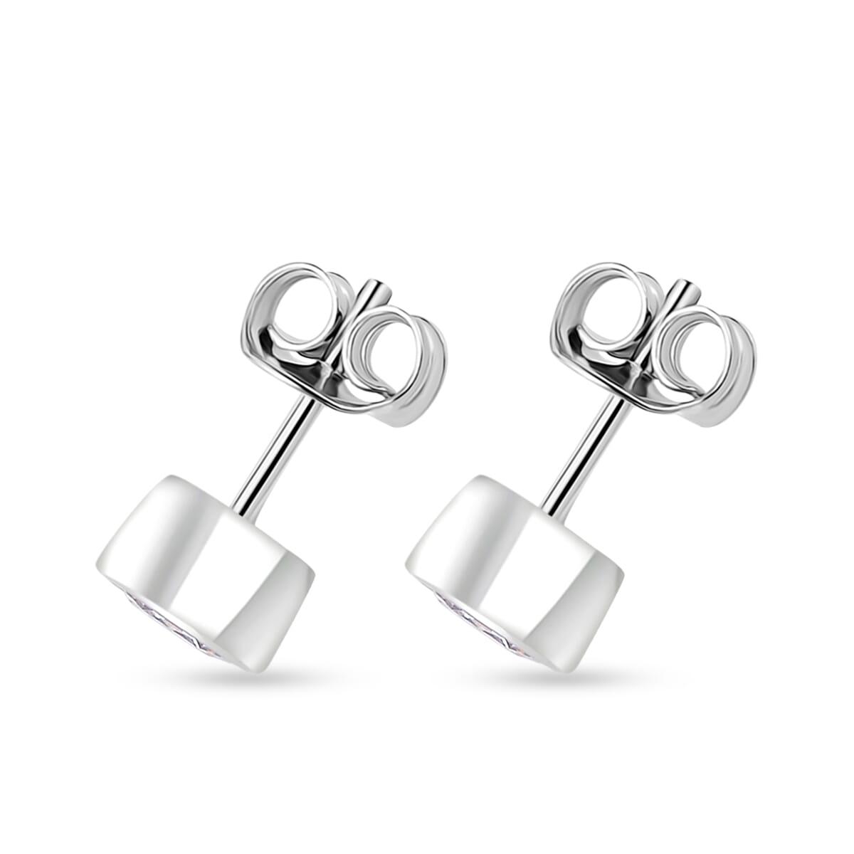 Lisa Bridge Moonstone Studs, Sterling Silver