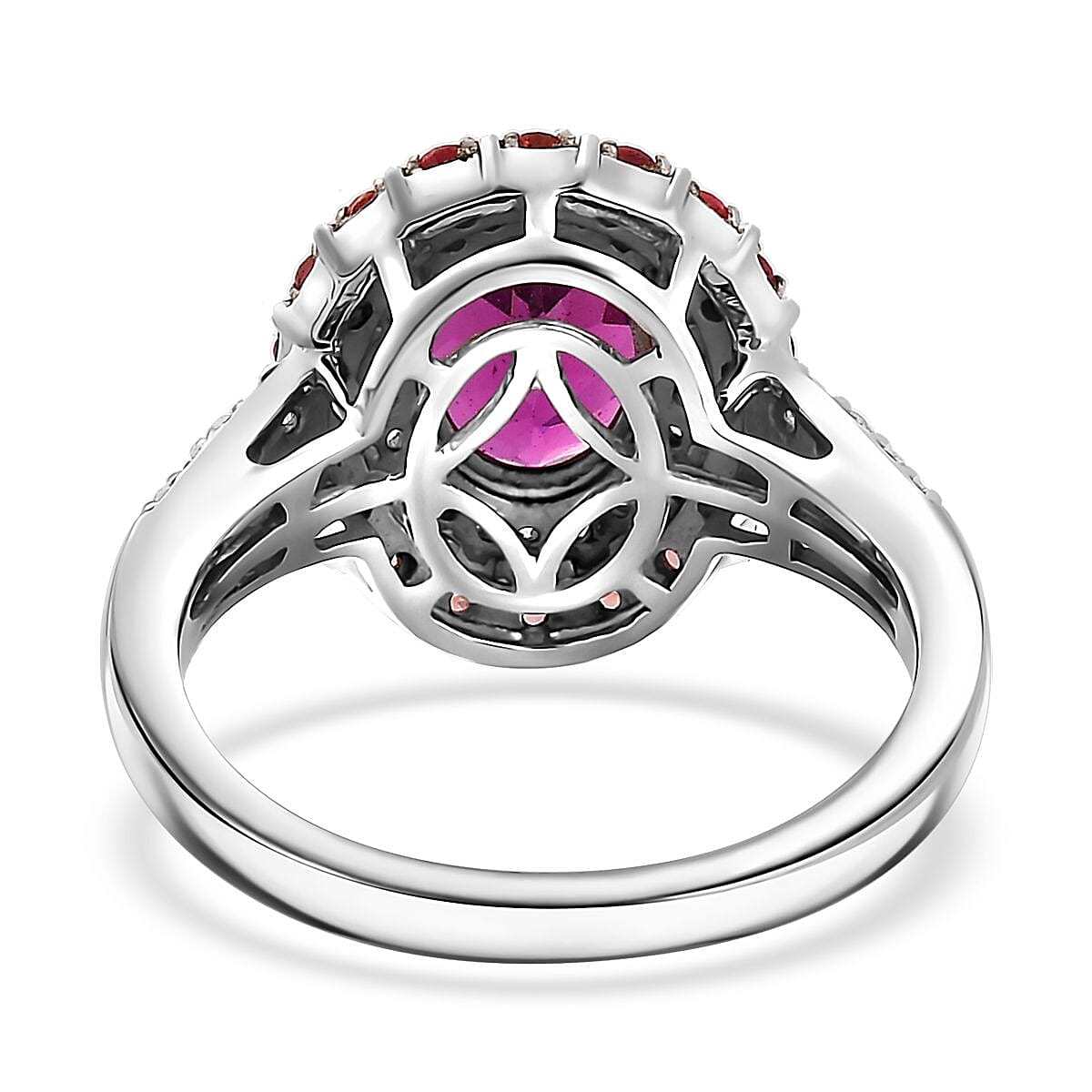 Buy D'Joy Premium Radiant Ember Garnet and Multi Gemstone