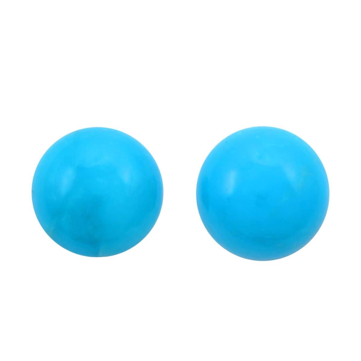 AAAA Sleeping Beauty Turquoise Set of 2 (Rnd 7 mm) 2.00 ctw image number 0