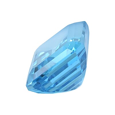 AAAA Swiss Blue Topaz Set of 2 (Oct 8x6 mm) 3.00 ctw