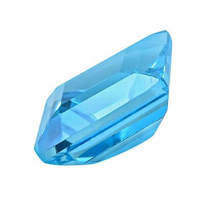 AAAA Swiss Blue Topaz Set of 2 (Sqr 7 mm) 3.50 ctw