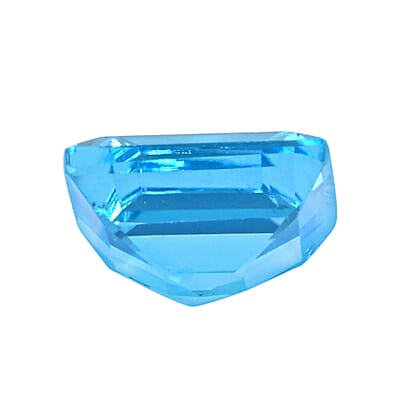 AAAA Swiss Blue Topaz Set of 2 (Sqr 7 mm) 3.50 ctw