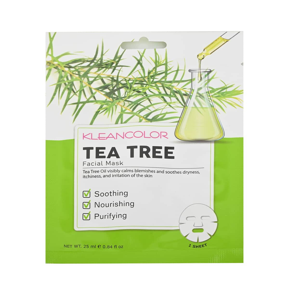 Closeout Klean Color Tea-Tree Sheet Mask in Display image number 0