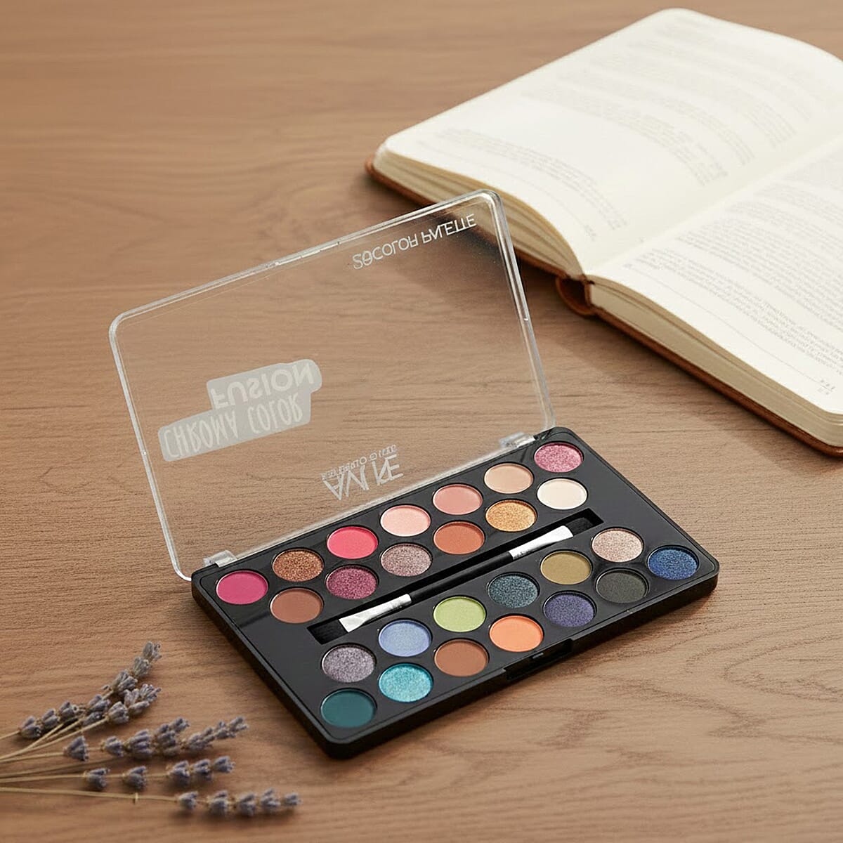 Closeout Amuse Chroma Color Fusion Eyeshadow Palette in Countertop Display image number 1