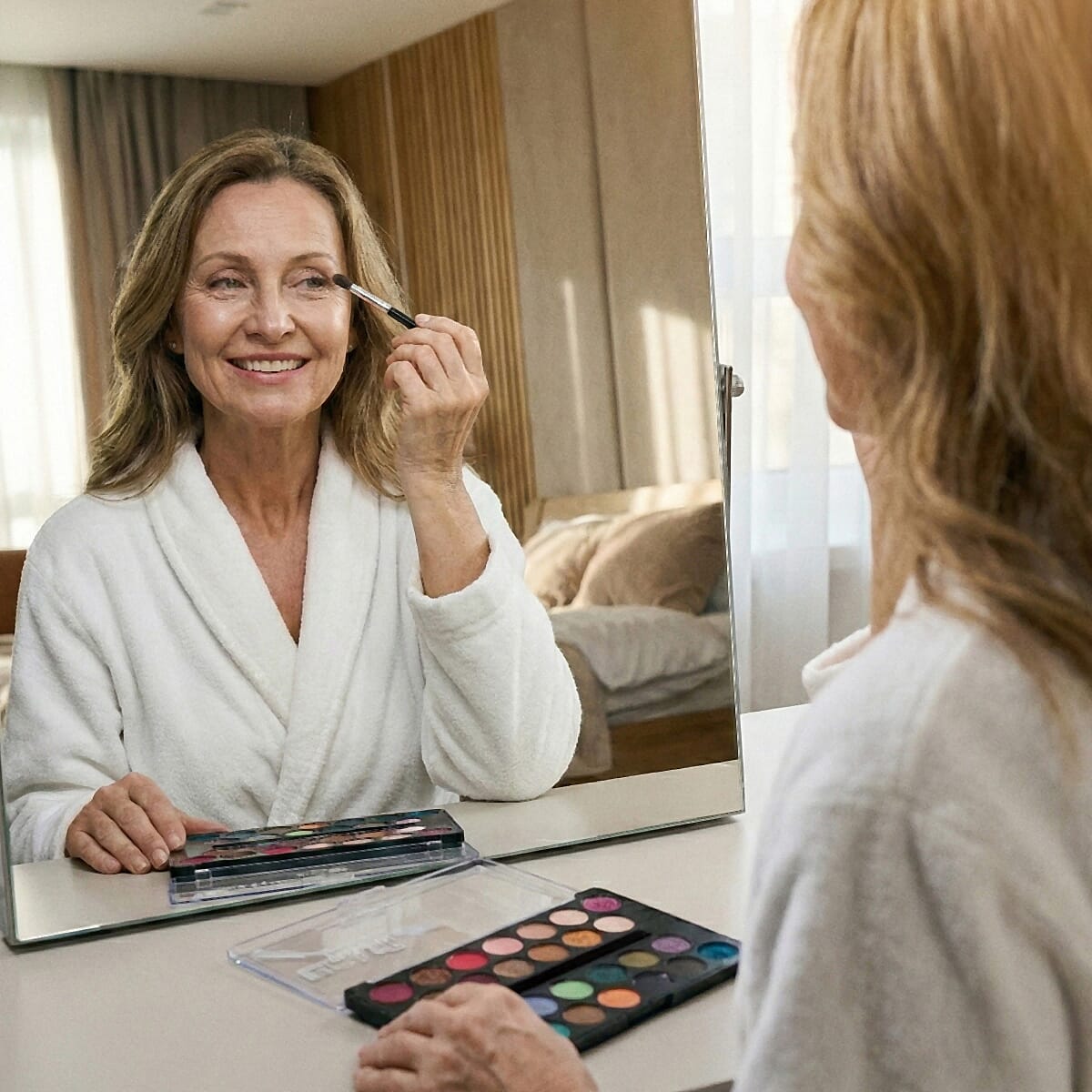 Closeout Amuse Chroma Color Fusion Eyeshadow Palette in Countertop Display image number 2