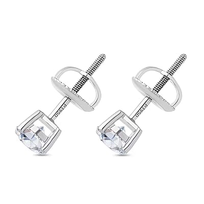 Luxuriant Lab Grown Diamond G VS 1.00 ctw Stud Noble Light Earrings in 950 Platinum