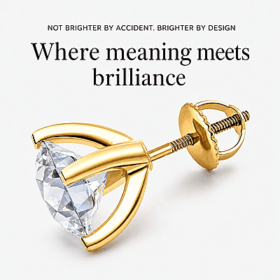 Luxuriant Lab Grown Diamond G VS 3.00 ctw Stud Earrings in 10K Yellow Gold