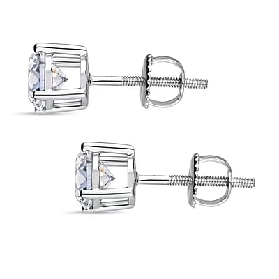 Luxuriant Lab Grown Diamond G VS 0.50 ctw Stud Earrings in 950 Platinum