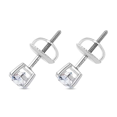 Luxuriant Lab Grown Diamond G VS 1.50 ctw Stud Earrings in 950 Platinum