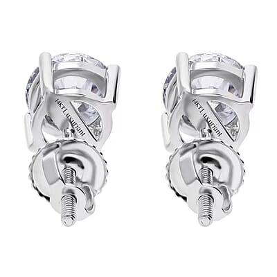 Luxuriant Lab Grown Diamond G VS 2.00 ctw Stud Earrings in 950 Platinum