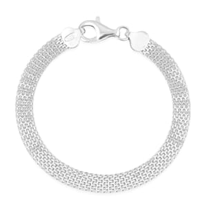 Italian Sterling Silver Bracelet (7.50 In) 6.53 Grams