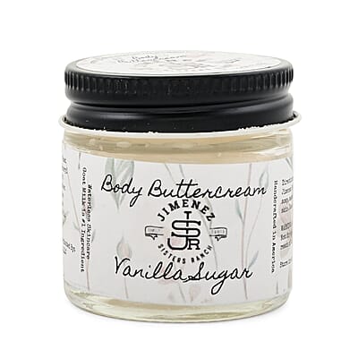 Jimenez Sisters Ranch Goat Milk Body Buttercream Trio Sampler- Sweetheart Collection (1oz x3) with Free Goat Milk Bath Soak
