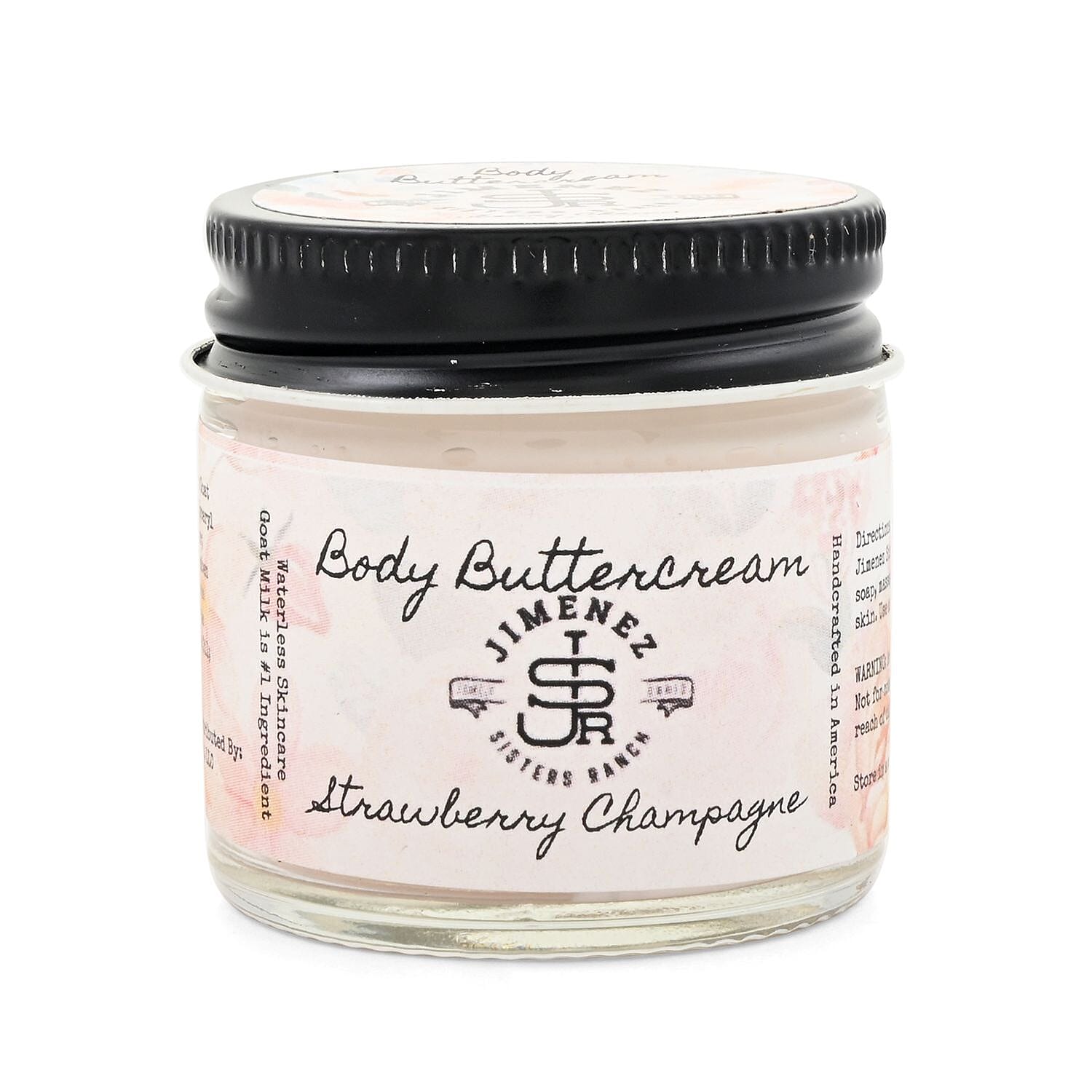Jimenez Sisters Ranch Goat Milk Body Buttercream Trio Sampler- Sweetheart Collection (1oz x3) with Free Goat Milk Bath Soak
