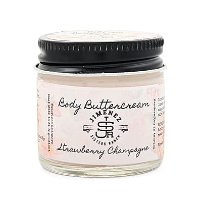 Jimenez Sisters Ranch Goat Milk Body Buttercream Trio Sampler- Sweetheart Collection (1oz x3) with Free Goat Milk Bath Soak