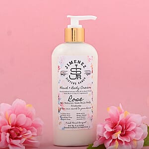 Jimenez Sisters Ranch Rose Goat Milk Hand & Body Cream (8oz Pump Bottle)