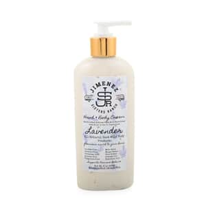 Jimenez Sisters Ranch Lavender Goat Milk Hand & Body Cream (8oz Pump Bottle)