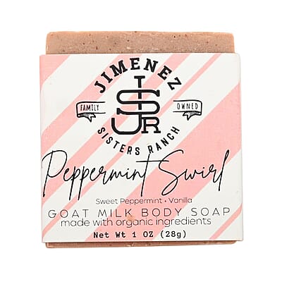Value Buy Jimenez Sisters Ranch Goat Milk Sliced Soap Sampler-Traditional Holiday (1oz x3)