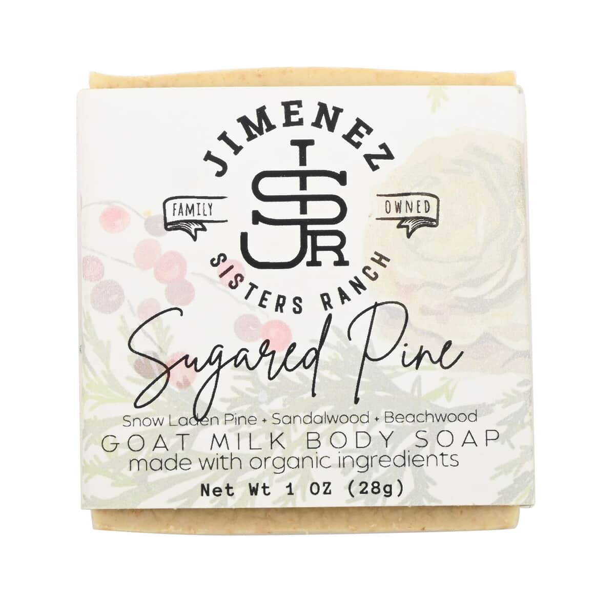 Jimenez Sisters Ranch Goat Milk Bar Soap Sampler-Traditional Holiday (1oz x6) image number 4