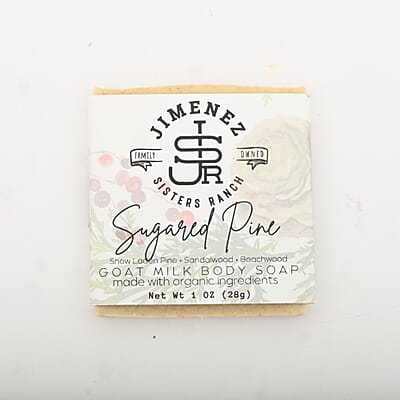 Value Buy Jimenez Sisters Ranch Goat Milk Sliced Soap Sampler-Traditional Holiday (1oz x3)