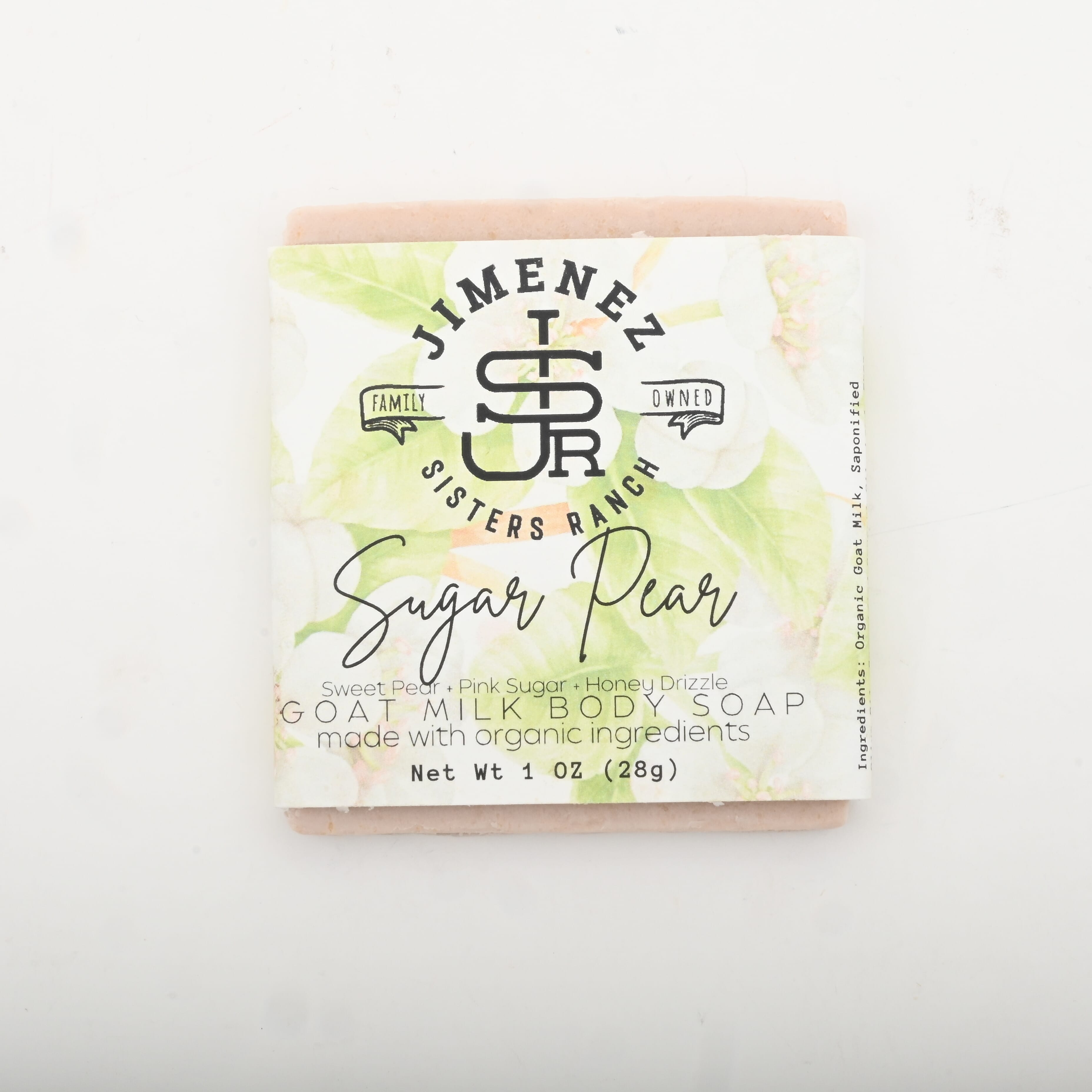 Jimenez Sisters Ranch Goat Milk Sliced Soap Sampler-Holiday Fun (1oz x3)