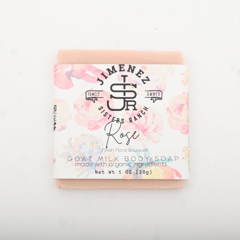 Jimenez Sisters Ranch Goat Milk Sliced Soap Sampler- Sweetheart Collection (1oz x3)