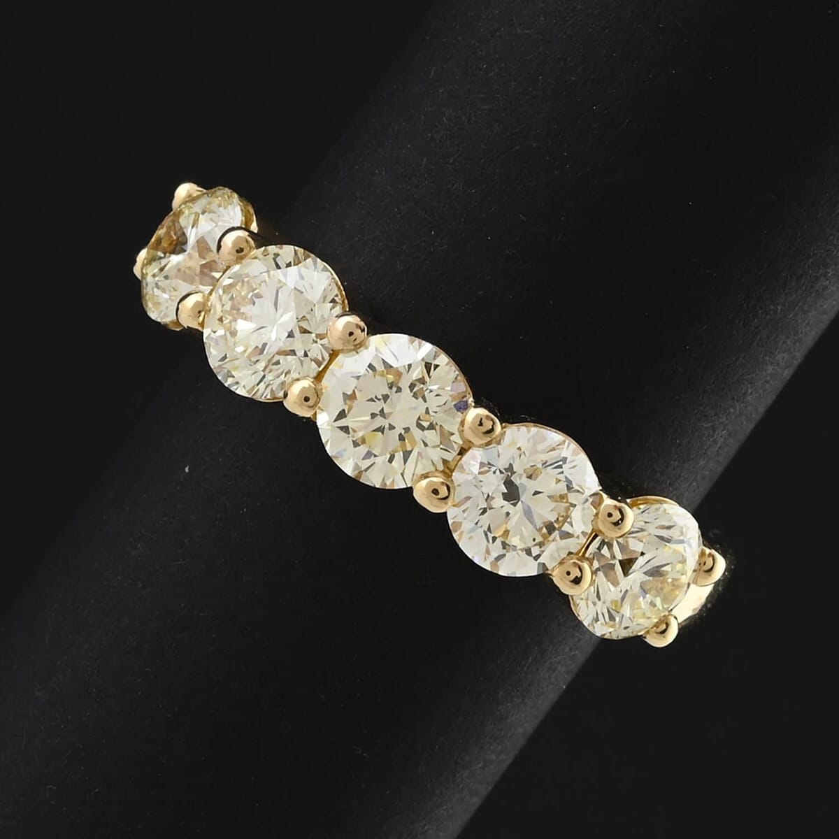 Modani 18K Yellow Gold Natural Yellow Diamond Ring (Size 9.5) (6.88 g) 2.55 ctw image number 1