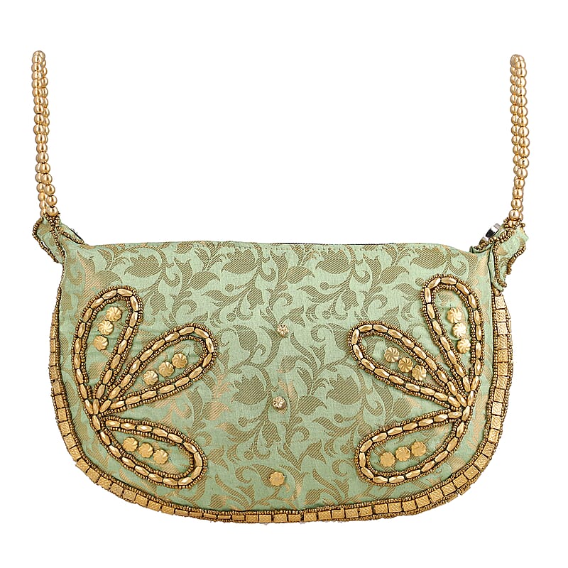 Set of 2 Sea Green Potli Bag