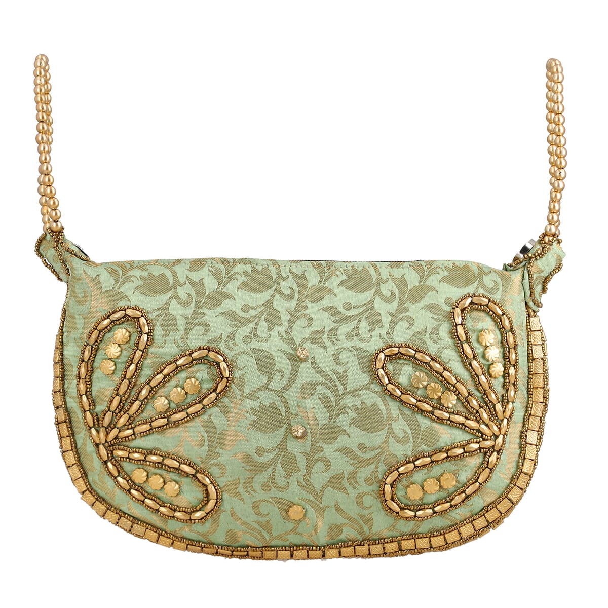 Set of 2 Sea Green Potli Bag image number 4