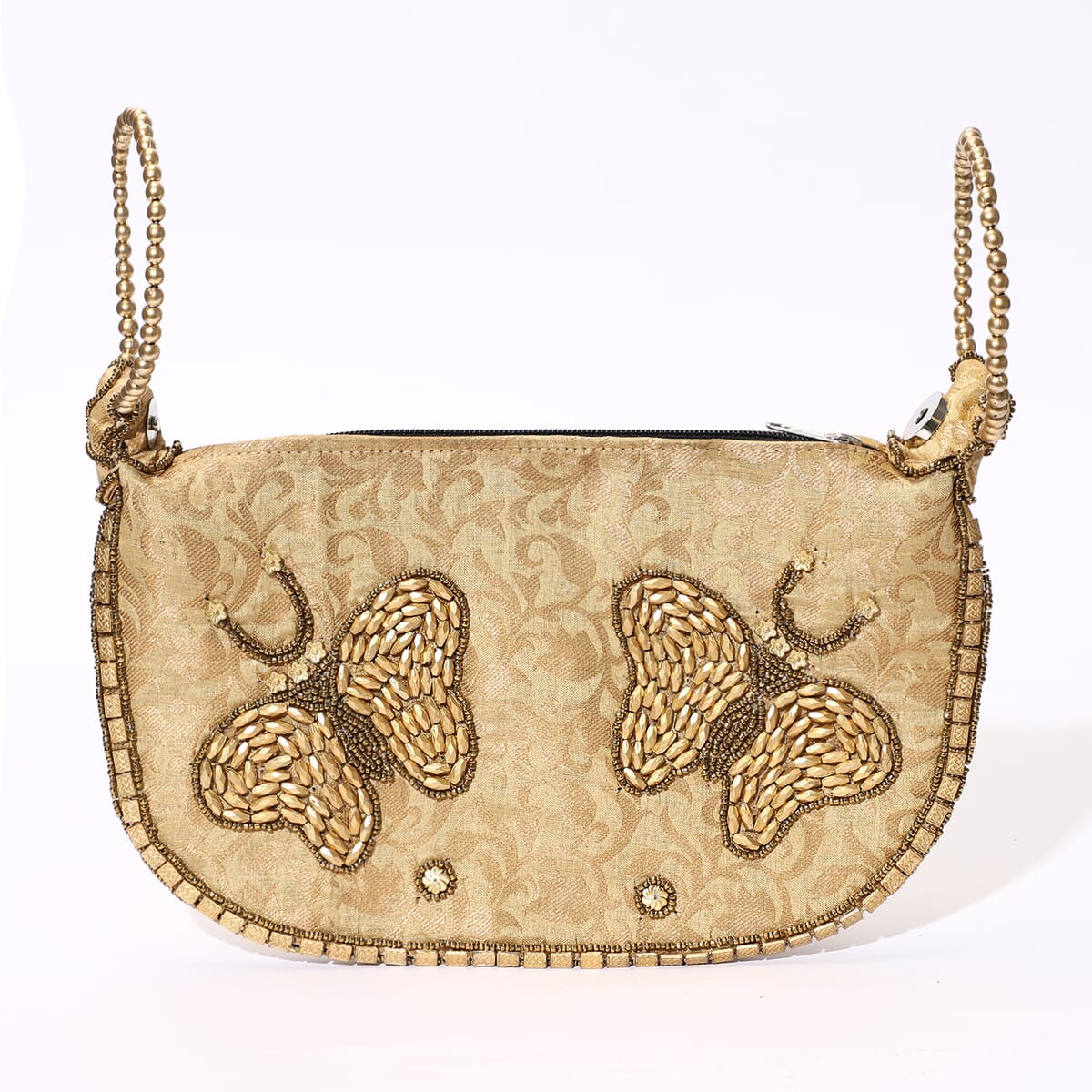 Set of 2 Beige Potli Bag image number 3
