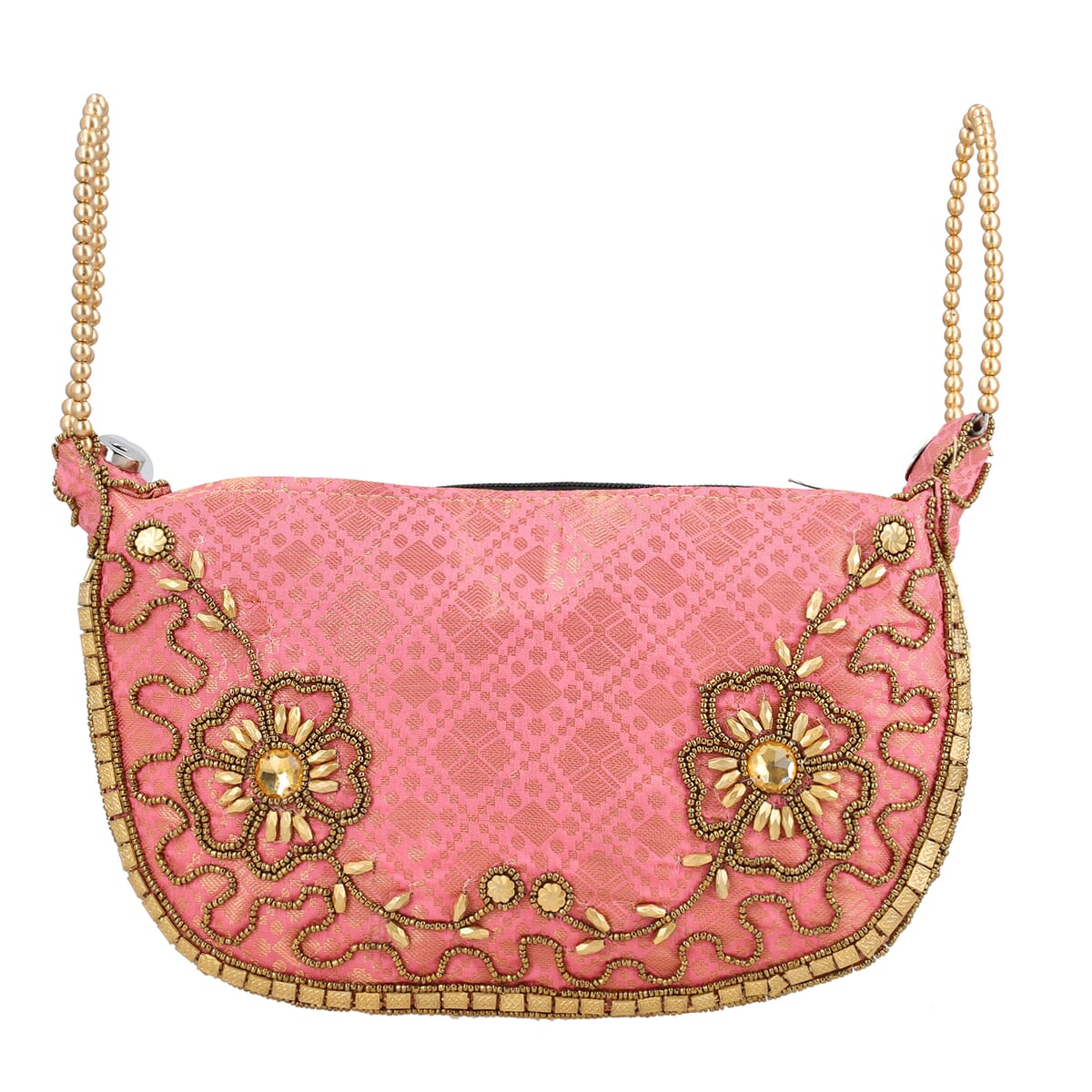 Set of 2 Pink Potli Bag image number 3