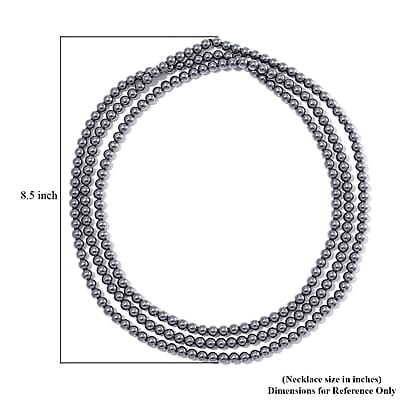Terahertz Beaded 350.00 ctw Endless Necklace 60 Inches