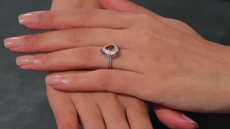 premium-tanzanian-sunlit-garnet-brown-and-white-zircon-1.75-ctw-triple-halo-ring-in-rhodium-over-sterling-silver-size-5.0
