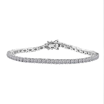 Rhodium Over Sterling Silver / 6.5 Inches - Product card gallery slide 1 (10177754104121)