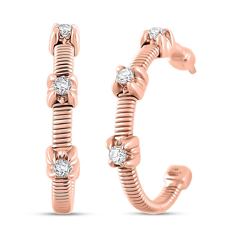 Modani Diamond 0.20 ctw Earrings in 14K Rose Gold