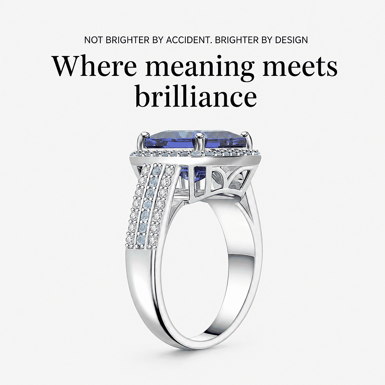 Certified & Appraised Rhapsody AAAA Tanzanite, Paraiba Tourmaline and E-F VS Diamond 6.25 ctw Ring in 950 Platinum (Size 6.5) 11.50 Grams