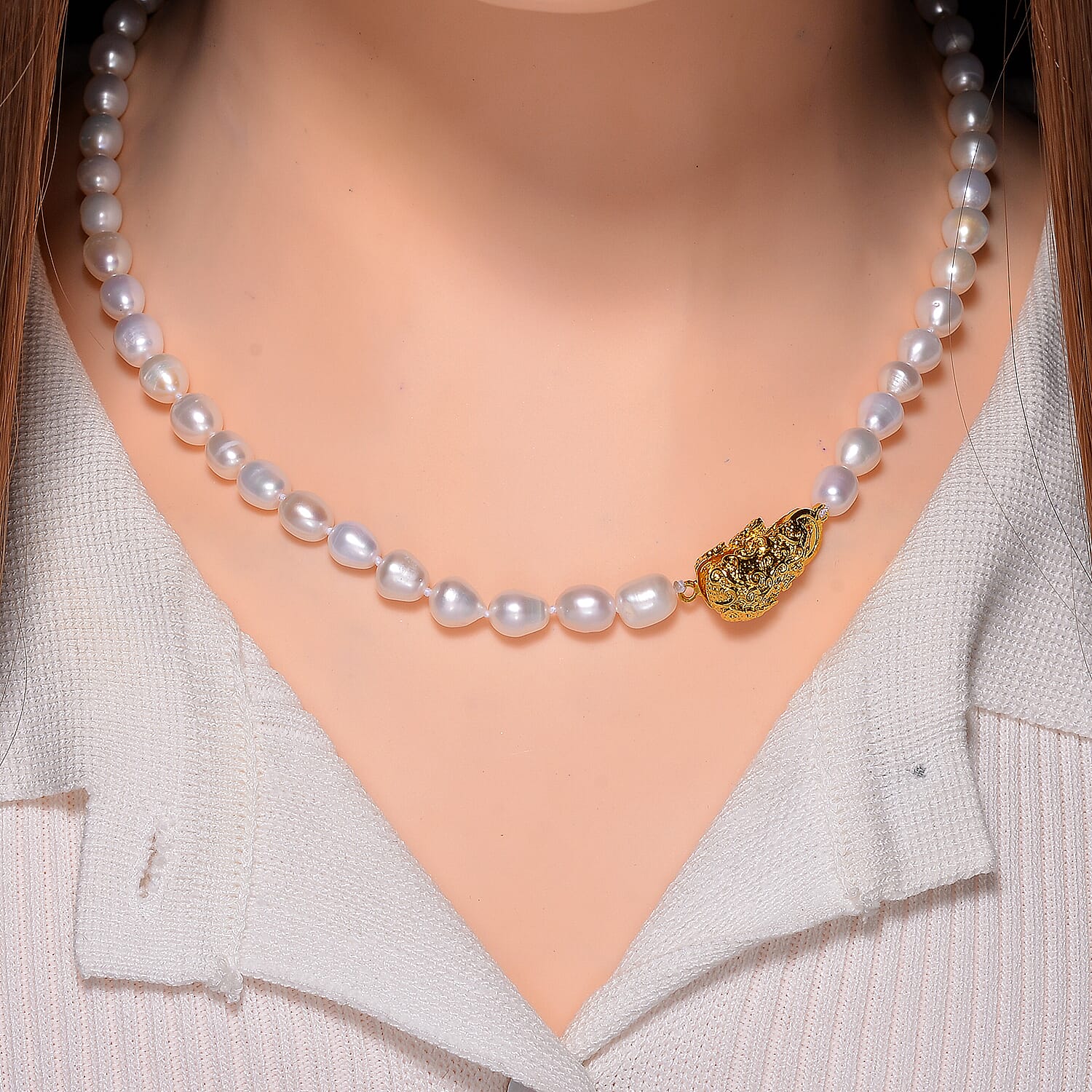 Freshwater White Pearl - Product card gallery slide 2 (9432467276031)