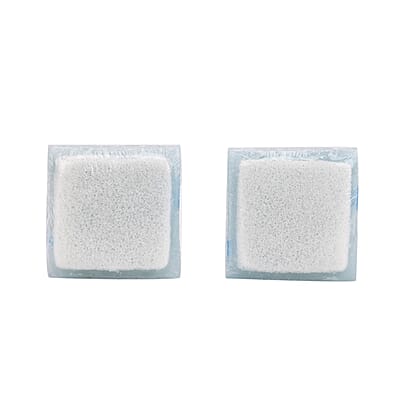 Marigold and Lotus 2 Pack Mixed Aroma 2 in 1 Soap Sponge with Sea Salt and Wild Bluebell - Blue
