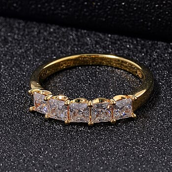 Yellow Gold Over Sterling Silver / 10 - Product card gallery slide 2 (10177758232889)