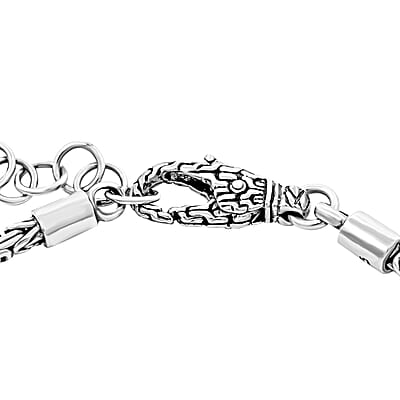 Bali Legacy 2.7mm Borobudur Bracelet in Sterling Silver (8.00 In) 9.70 Grams
