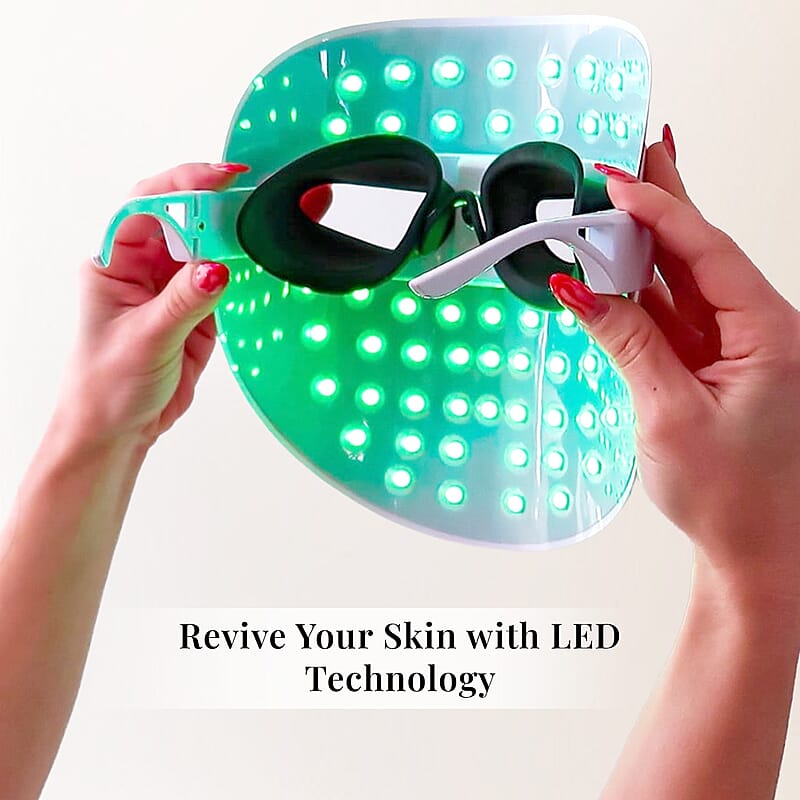 Mirabella FDA Approved Phototherapy 7-Color LED Facial Mask with Infrared (1 Year Vendor Warranty)