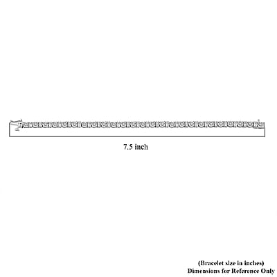 White Diamond 0.25 ctw Bracelet in Sterling Silver (7.50 In)