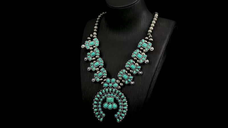 Doorbuster Blue Howlite, Resin Necklace (24-28 Inches) in Silvertone 150.00 ctw